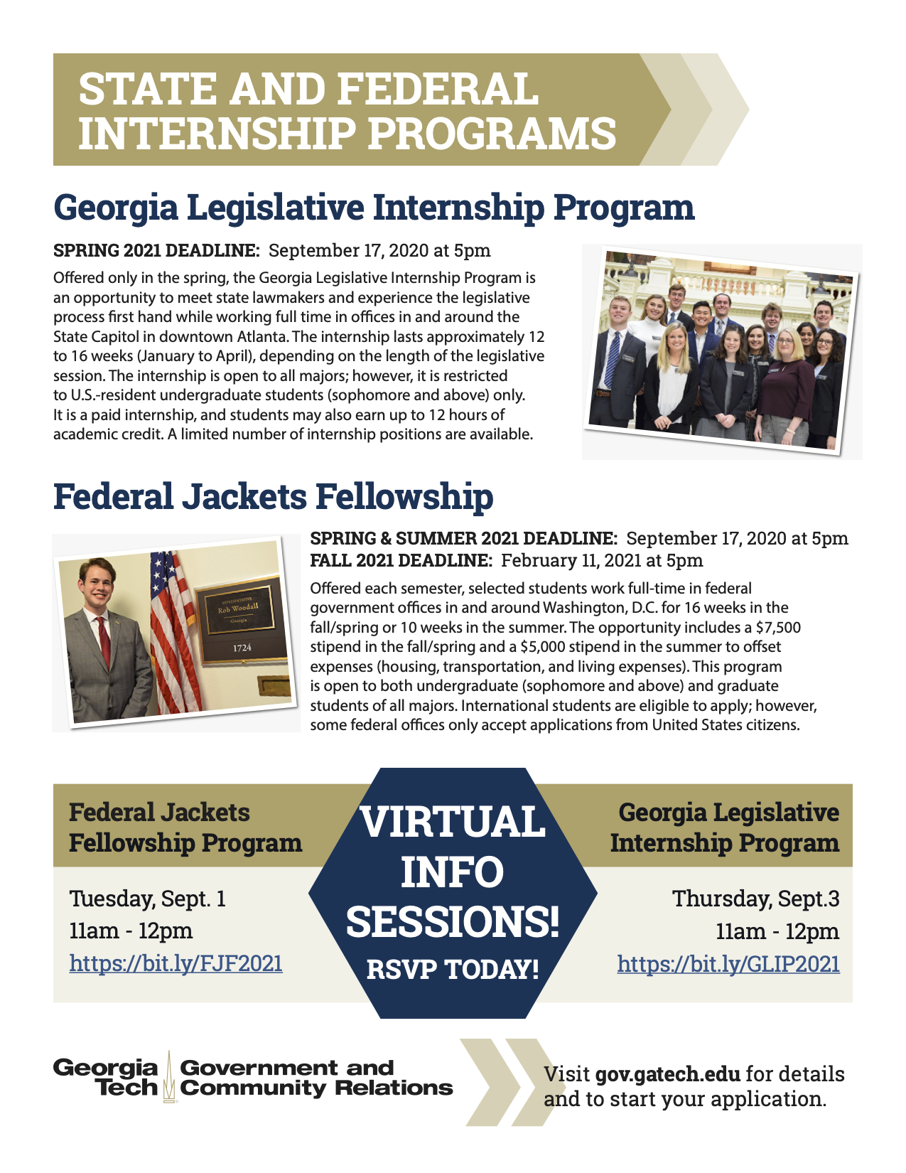 federal job internships